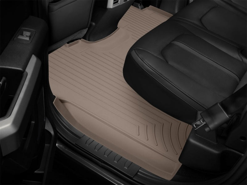 WeatherTech 2015+ Ford F-150 Rear FloorLiner HP - Tan