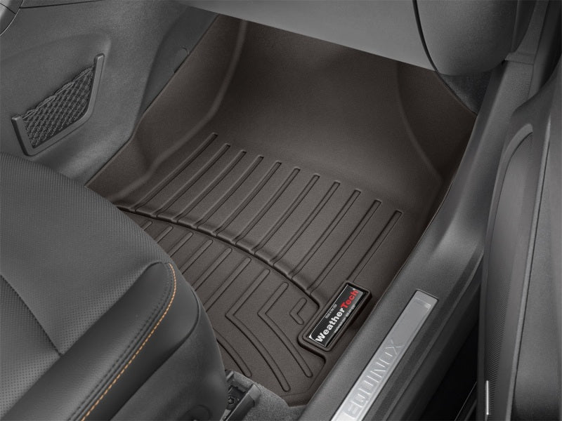 WeatherTech 2019+ Genesis G70 Front FloorLiner - Cocoa