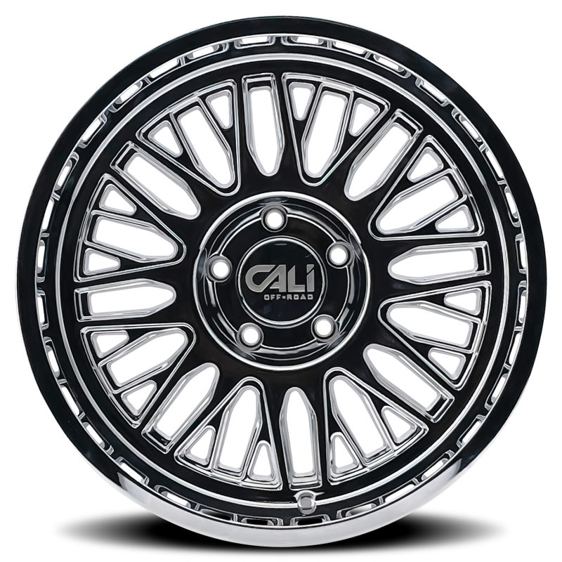 Cali Off-Road 9116 Vertex 22x12 / 6x135 BP / -44mm Offset / 87.1mm Hub Chrome Wheel