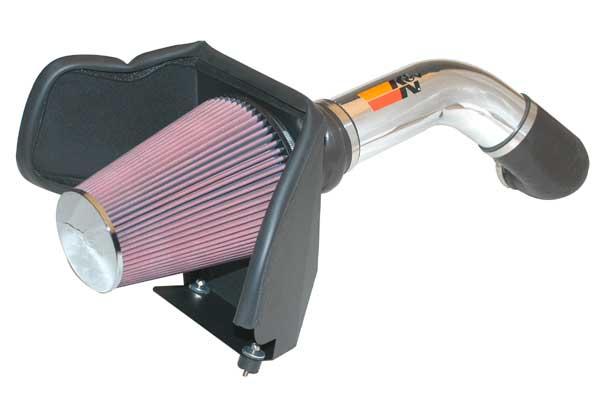 K&N Performance Intake Kit PERF. INTAKE KIT; CHEVY SILVERADO HD, V8-6.6L DSL, 01-04, POL