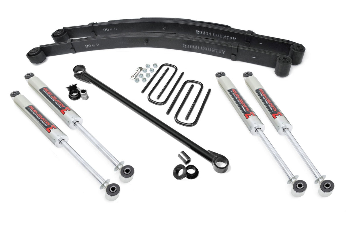 Rough Country 2.5 Inch Leveling Kit | Leaf Spring | M1 | Ford F-250/F-350 Super Duty (99-04)
