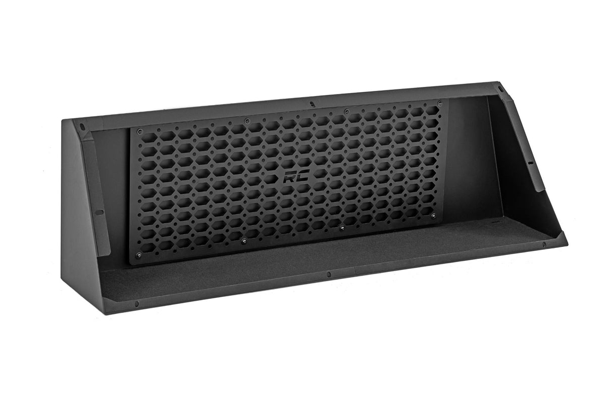 Rough Country molle panel storage bin diagram