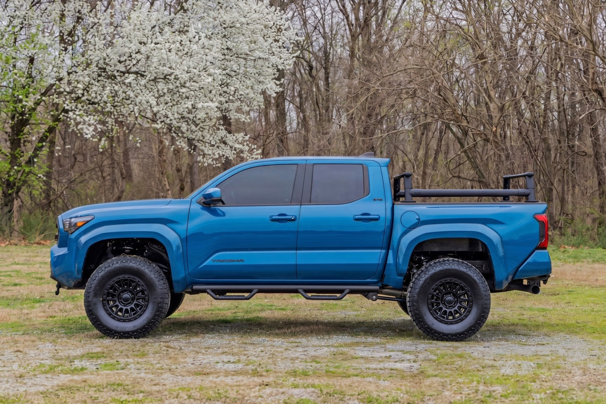 Rough Country Sport Fender Flares | 8X0 Heritage Blue | Toyota Tacoma 2WD/4WD (2024-2026)