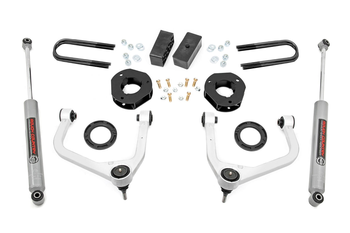Rough Country 3.5 Inch Lift Kit GMC Sierra 1500 2WD/4WD (2025-2026)