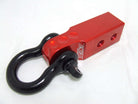 Factor 55 HitchLink 2.0 Receiver Shackle Mount 2 Inch Receivers Red