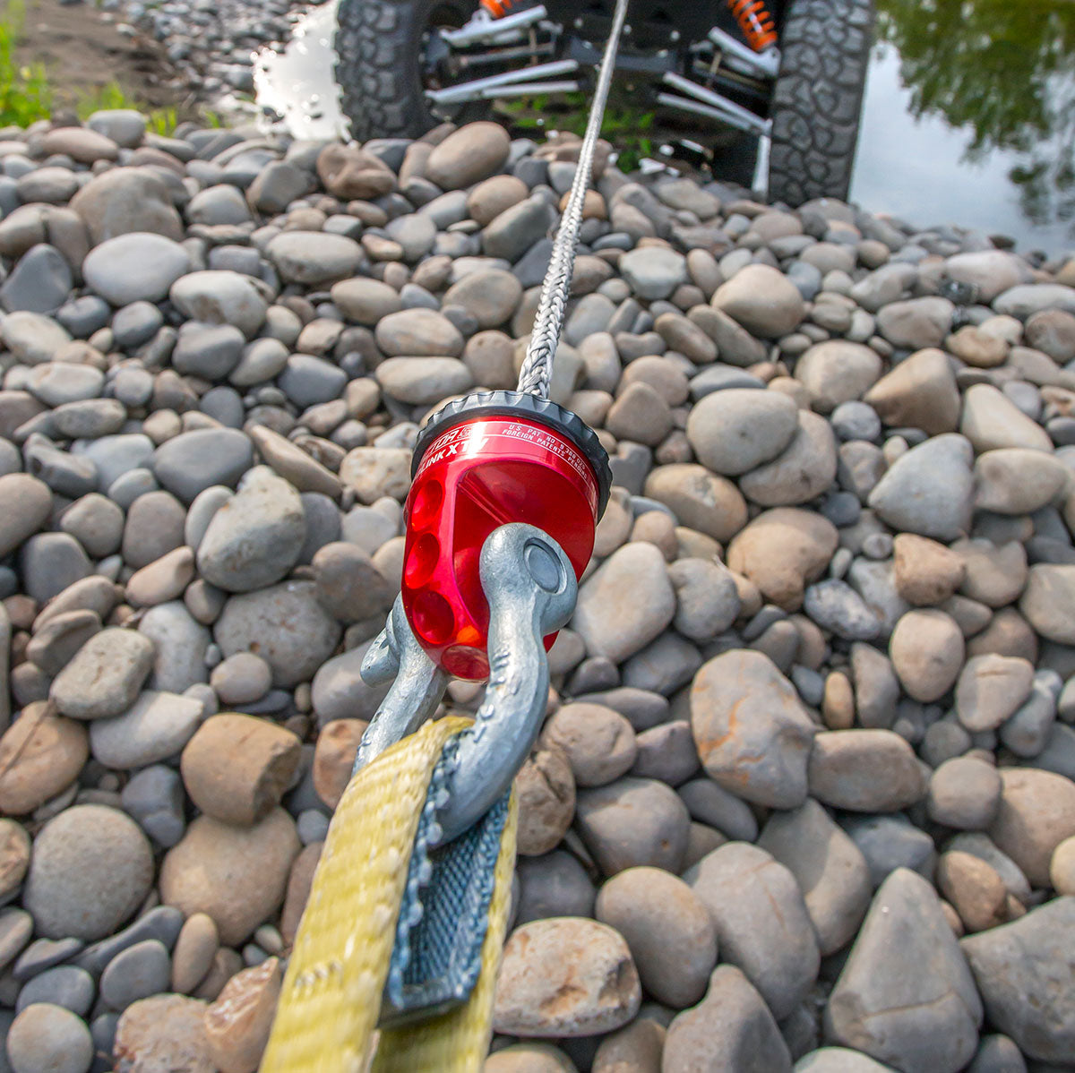 Factor 55 ProLink XTV Powersports Winch Shackle Mount Green