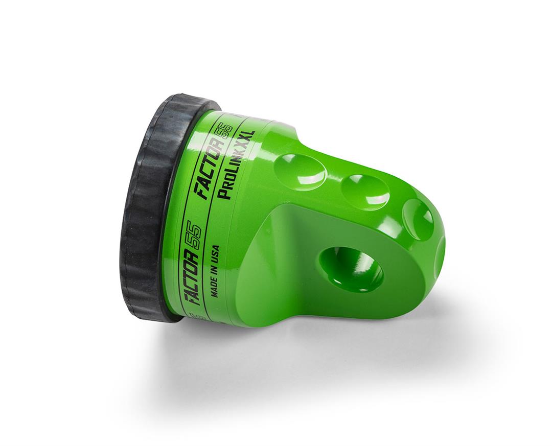 Factor 55 ProLink XXL Heavy Duty Winch Shackle Mount Green