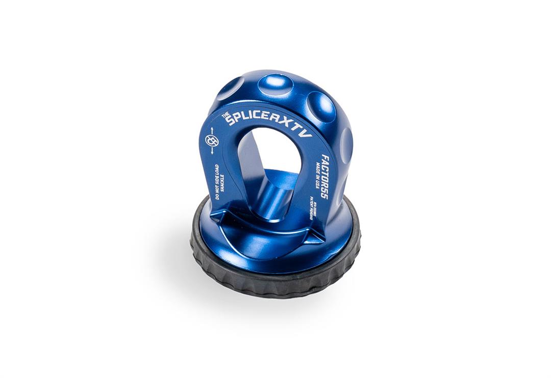 Factor 55 Splicer XTV Splice On Synthetic Rope Thimble Shackle Blue