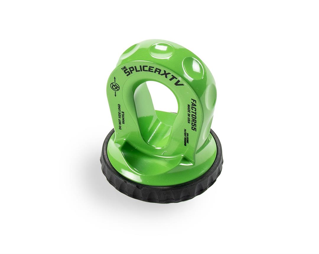 Factor 55 Splicer XTV Splice On Synthetic Rope Thimble Shackle Green