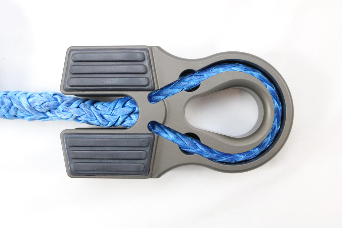Factor 55 Winch Line Shackle Mount Splice On Foldable Gray
