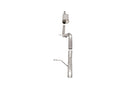 Corsa 2007-2018 Jeep Wrangler JKU 3.6L Sport 2.75in Cat-Back Exhaust w/ Turn Down Tip