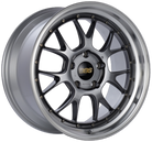 BBS LM-R 20x9 5x120 ET25 CB82 Diamond Black Center Diamond Cut Lip Wheel