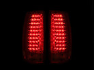 ANZO 2007-2014 Chevrolet Suburban LED Taillights Red/Clear G4
