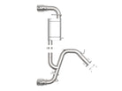 aFe Power Axle Back Exhaust - 19-20 Hyundai Veloster N L4-2.0L (t) w/ Polished tips