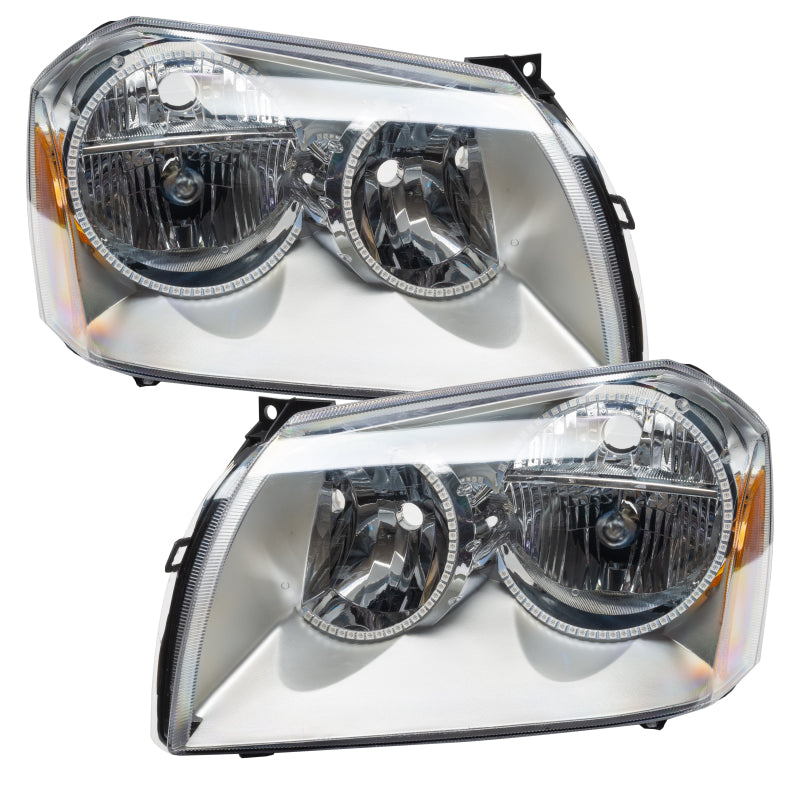 Oracle 05-07 Dodge Magnum SMD HL - Chrome - ColorSHIFT w/o Controller