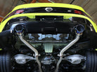 aFe Nissan Z 23-23 V6-3.0L Takeda 2-1/2in 304 SS Axle-Back Exhaust System w/ Black Tips