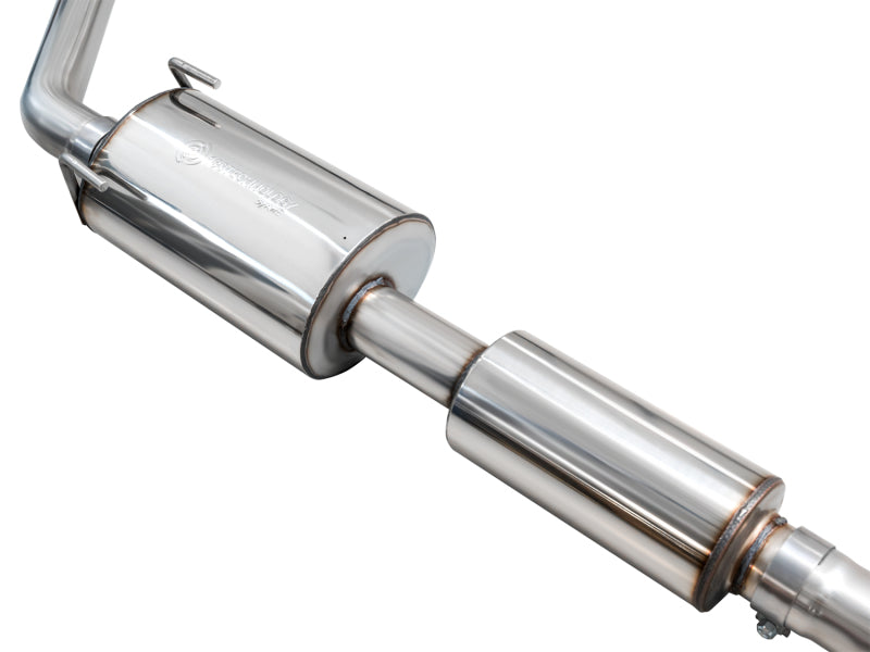 AWE Tuning Exhaust for 4th Gen Toyota Tacoma Dual Chrome Silver Tips