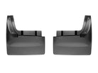 WeatherTech 2010+ Dodge Ram 3500 Dually w/ Flares No Drill Mudflaps - Black