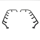 Go Rhino SRM300 Tri-Rail Kit (For 60x40in. Rack) - Tex. Blk (Rails ONLY - Req. Platform)