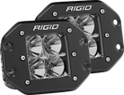 Rigid Industries Dually - Flush Mount - Flood - Set of 2