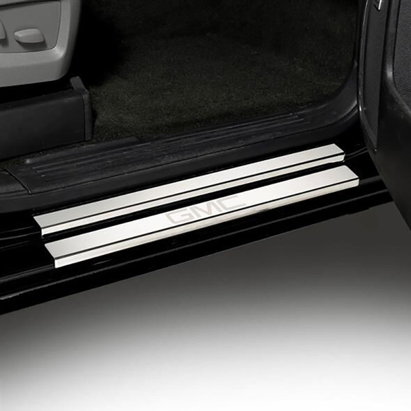 Putco 2020 GMC Sierra LD/HD Fits Double Cab and Regular Cab (2pc) w/ GMC Etching SS Door Sills