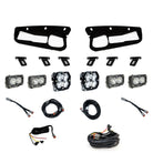 Baja Designs 21-25 Ford Bronco Squadron 2.0 Pro (Spot) / S2 Sport D/C W/C FPK Steel Bmpr w/UP -Clear