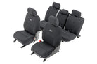 Rough CountrySeat Covers | FR & RR | Crew Cab | Toyota Tacoma 2WD/4WD (2005-2015)