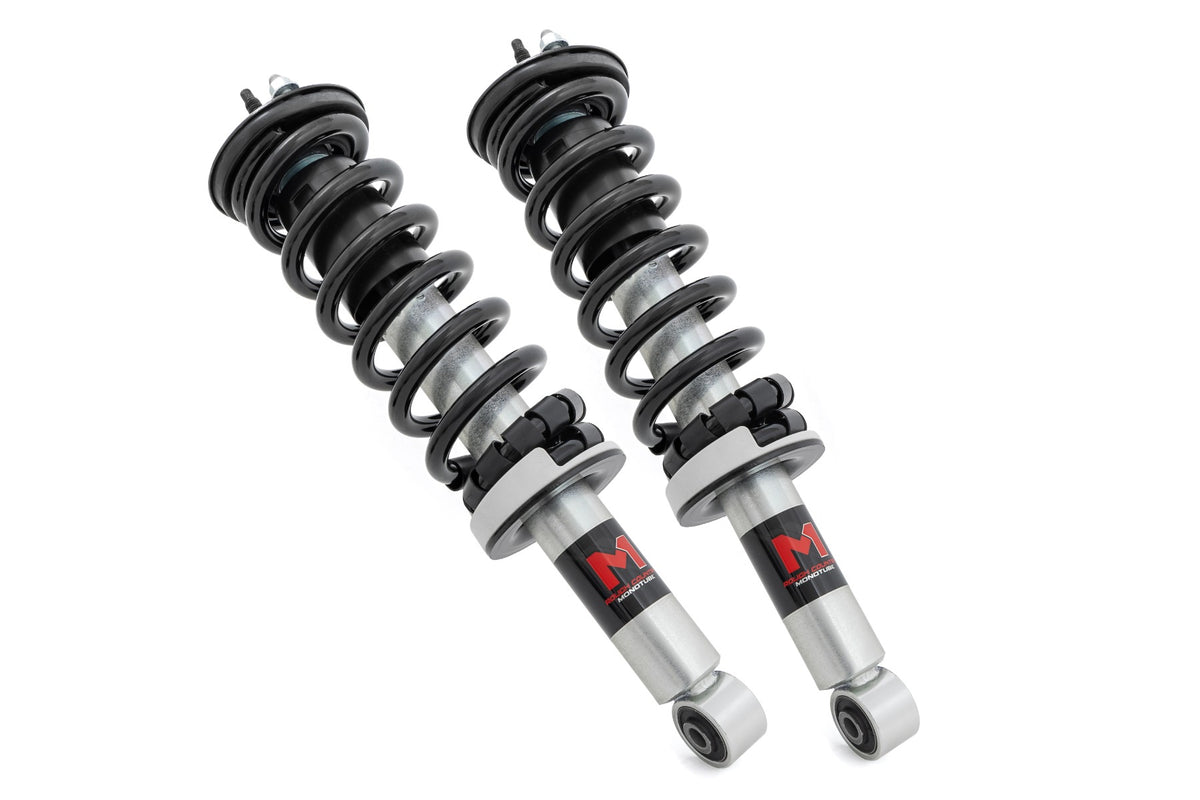 Rough Country M1 Loaded Strut Pair | 2.5 Inch | Nissan Frontier 4WD (2 ...