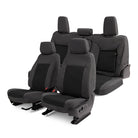 Covercraft 19-24 Toyota Rav4 Endura PrecisionFit Custom Second Row Seat Covers - Charcoal/Black