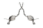 Corsa 2011-21 Jeep Grand Cherokee Xtreme 2.5in Cat-Back Dual Rear Exit w/ Single 4.5in Polished Tips