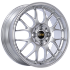 BBS RG-R 17x8 5x120 ET40 CB72.5 Diamond Silver Wheel -82mm PFS/Clip Req