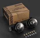 AlphaRex 02-08 Dodge Ram 1500/03-09 Ram 2500/3500 DoubleTap Dual Color LED Proj Fog Lights - Wt/Ambr