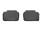 WeatherTech 19-22 Volvo S60 Plug-In Hybrid 2nd Row 2pc Rear FloorLiner - Black