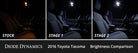 Diode Dynamics 16-23 Toyota Tacoma Interior LED Kit Cool White Stage 1