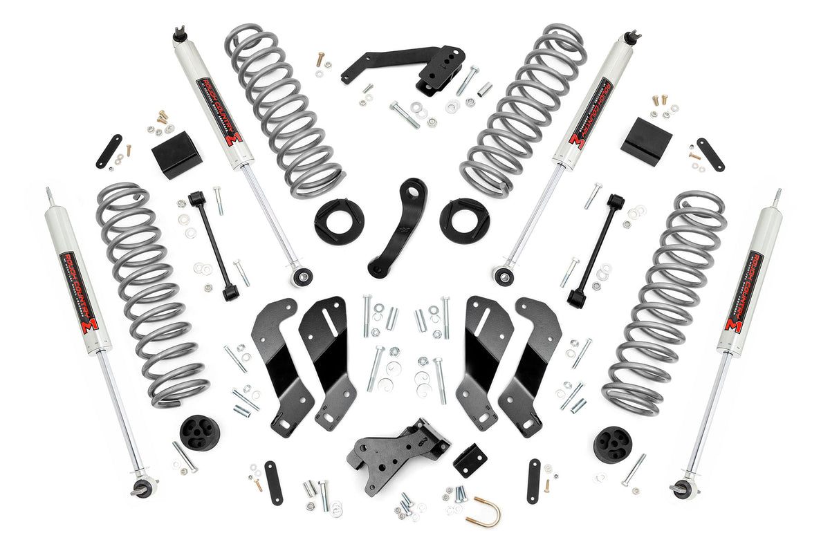 Rough Country  3.5 Inch Lift Kit | M1 | Jeep Wrangler Unlimited 2WD/4WD (2007-2018)