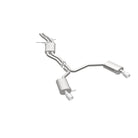 MagnaFlow Sys C/B 12-15 Audi A6 / A7 3.0L V6 SS 2.5in Dual Split Rear Ext 4in Tips