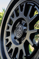 ICON Anza 17x8.5 6x5.5 25mm Offset 5.75in BS 95.1mm Hub Bore Satin Black Wheel