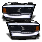 Oracle 19-21 RAM 1500 RGB+W Headlight DRL Kit Reflector LED - w/ BC1 Controller