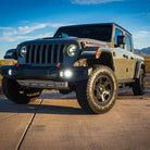 Nacho Lighting Jeep JL/JT Nacho SAE Only White Plug N Play Fog Light Kit (Bumper Kit)