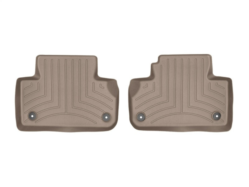 WeatherTech 2018+ Audi Q5/SQ5 Rear FloorLiner - Tan