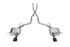 Corsa 2011-2025 Dodge Durango Xtreme 2.5in Cat-Back Dual Rear Exit w/ Single 4.5in Black PVD Tips