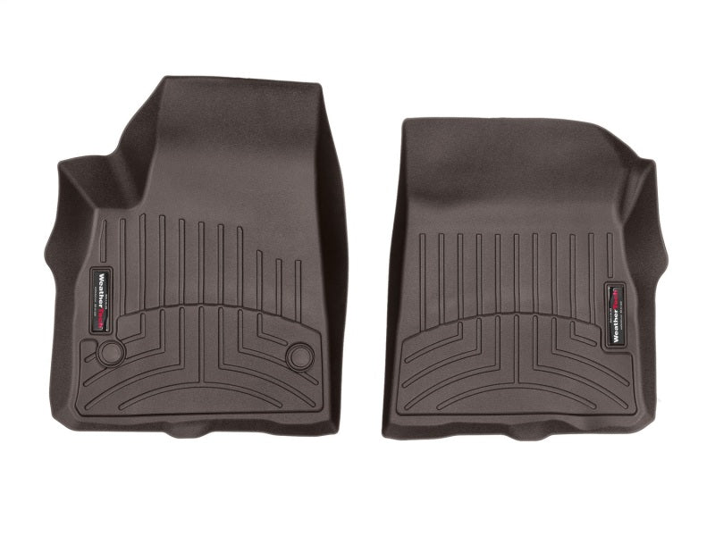 WeatherTech 2020+ Cadillac XT6 Front FloorLiner - Cocoa