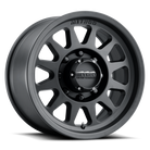 Method MR704 HD 17x9 18mm Offset 8x6.5 130.81mm CB Matte Black Wheel