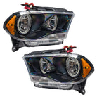 Oracle 11-13 Dodge Durango SMD HL Halogen - Black - ColorSHIFT w/o Controller