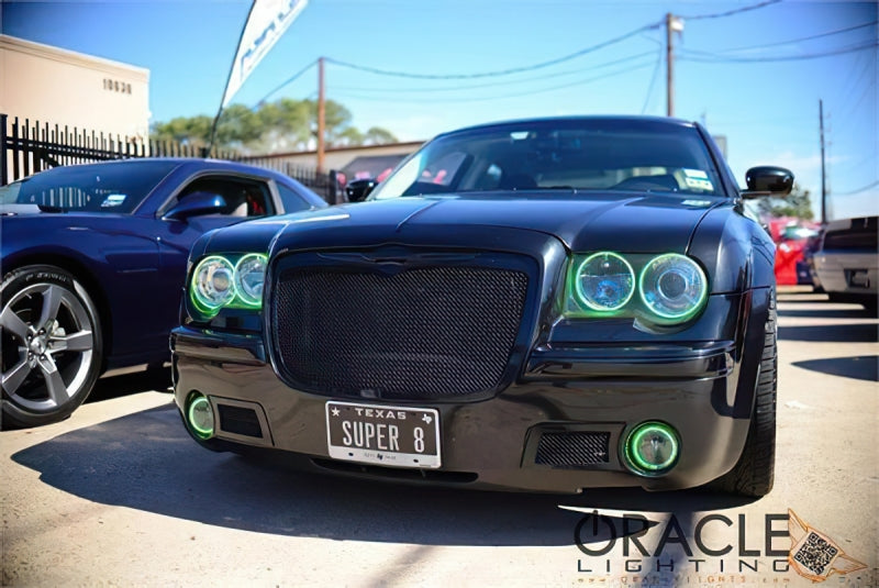 Oracle Chrysler 300 Base 05-10 LED Fog Halo Kit - Blue