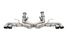 Corsa 2020-25 Corvette C8 3in Xtreme Cat-Back Exhaust 4.5in Pol Quad Tips - Deletes stock AFM Valve