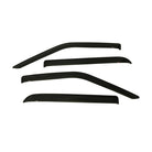 Westin 2015-2018 Ford F-150 SuperCrew Slim Wind Deflector 4pc - Smoke