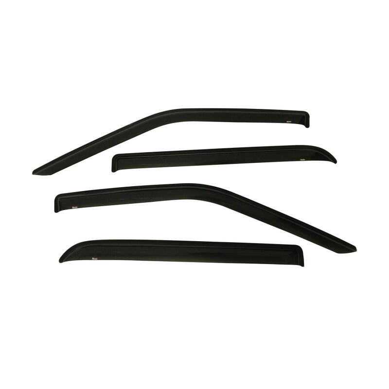 Westin 2015-2018 Ford F-150 SuperCrew Slim Wind Deflector 4pc - Smoke