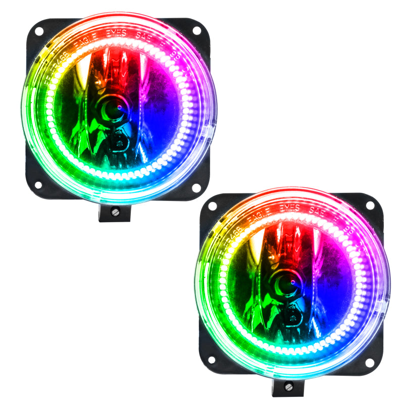 Oracle Ford Escape 05-07 LED Fog Halo Kit - ColorSHIFT