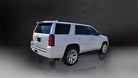 Corsa 2015-2020 Chevy Tahoe/GMC Yukon Cat-Back Exhaust Sport 3in Single Side Twin Black 4in Tips